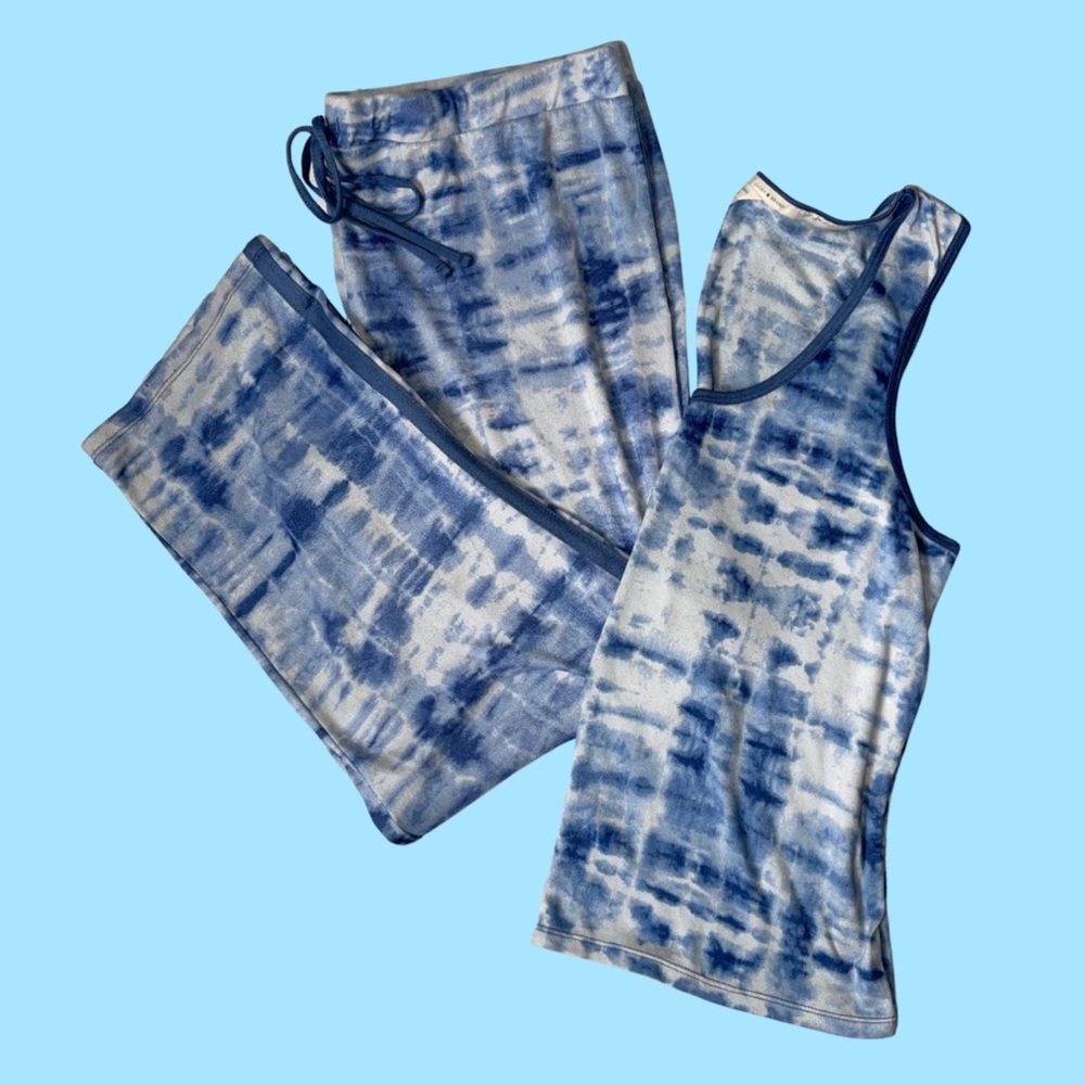 LUCKY BRAND | BLUE TIE DYE LOUNGE SET XXL